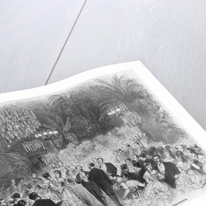 The Mondays of Empress Eugenie at the Tuileries, 19th century by French School