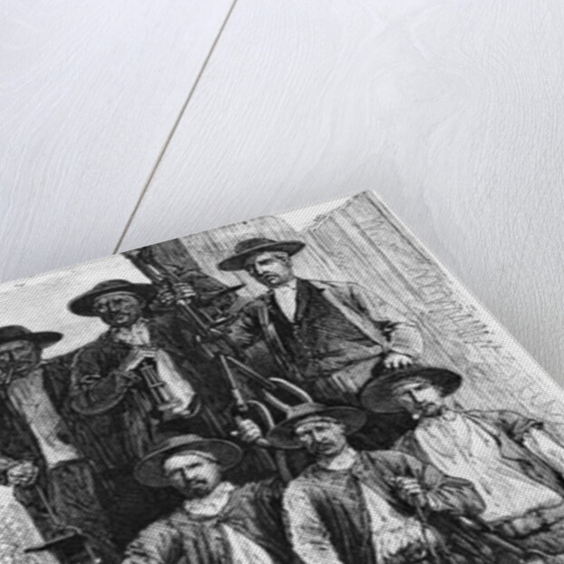 Coal Miners of Le Creusot during the Second Empire by Jules Ferat