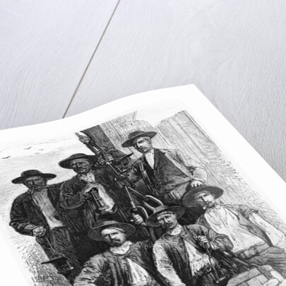 Coal Miners of Le Creusot during the Second Empire by Jules Ferat