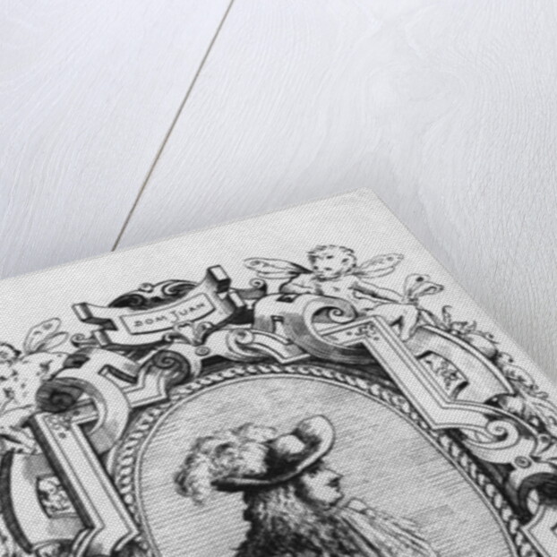 Charles Varlet, known as La Grange, in the role of Dom Juan from 'Don Juan, or Le Festin de Pierre' by Jean-Baptiste Poquelin Moliere 1875 by Frederic Desire Hillemacher