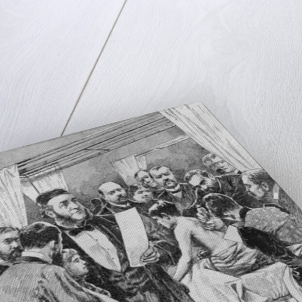 The treatment of tuberculosis at St. Louis hospital, Paris, 1890 by Edward Loevy