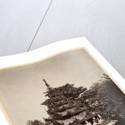 Buddhist rest house, Moulmein, Burma, c.1875 by Colin Roderick Murray