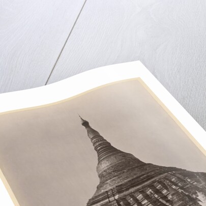 The Shwedagon Pagoda at Rangoon, Burma, c.1860 by English Photographer