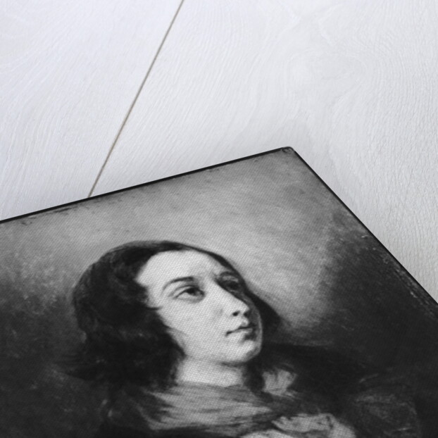 Portrait of George Sand, 1838 by Ferdinand Victor Eugene Delacroix