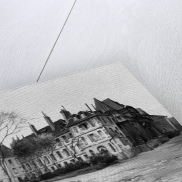 View of the Maternite Port-Royal, the gardens, 1905 by Herminie Waterneau