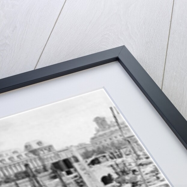 Building of the Hotel-Dieu, Paris, c.1866 by French Photographer