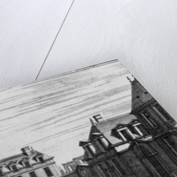 View of Hopital des Incurables by Jean Marot