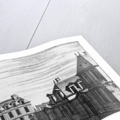 View of Hopital des Incurables by Jean Marot