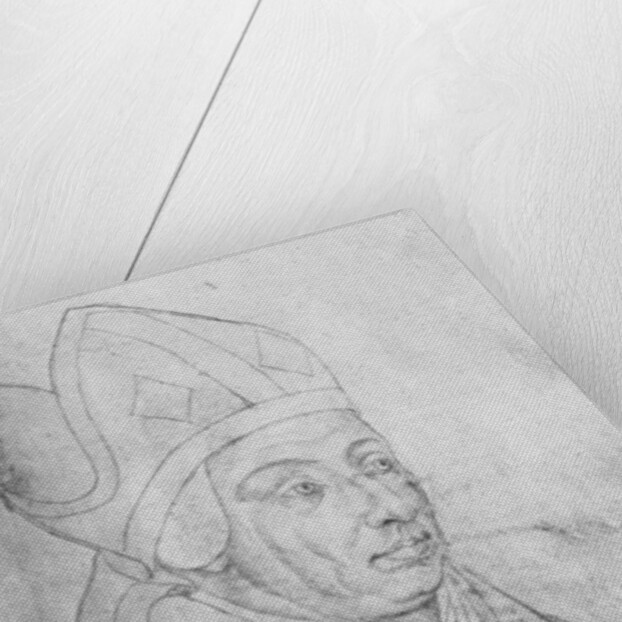 Ms 266 fol.97 David, bishop of Utrecht by Flemish School