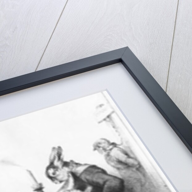 The London Conference, 1832 by Honore Daumier