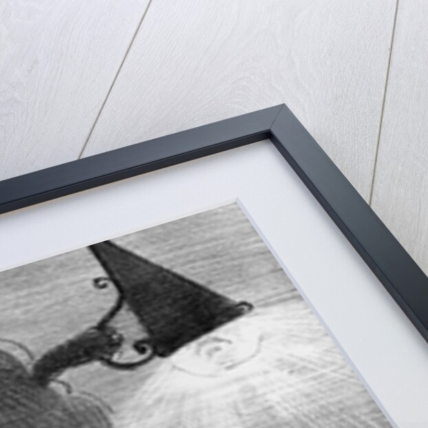 Series 'Actualites', the comet, Monsieur Babinet decides to personally shut down the sun in order to fulfil his predictions by Honore Daumier