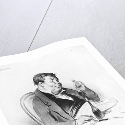 eries 'Galerie physionomique', Bordeaux Laffit by Honore Daumier