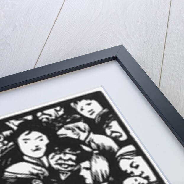 The Paris crowd, 1892 by Felix Edouard Vallotton