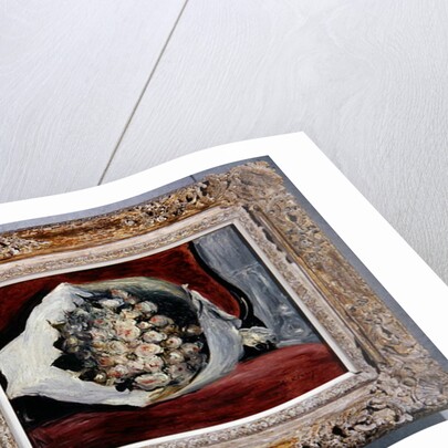 Bouquet in a theatre box, c.1878-80 by Pierre Auguste Renoir