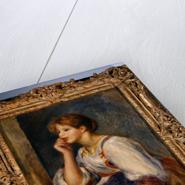 Woman with a letter, c.1890 by Pierre Auguste Renoir