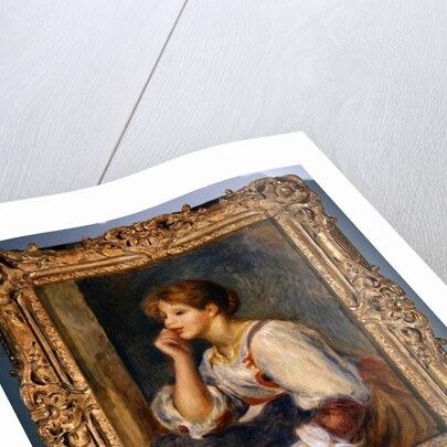 Woman with a letter, c.1890 by Pierre Auguste Renoir