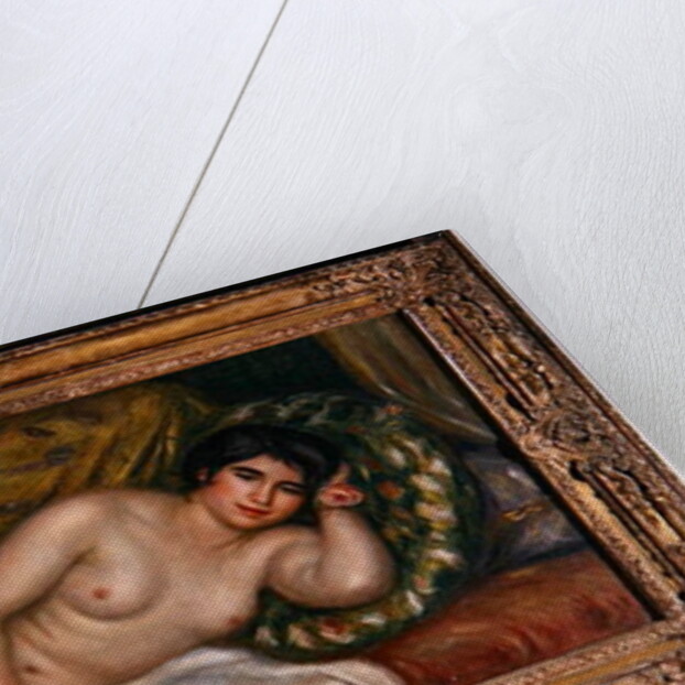 Reclining female nude 1906-07 by Pierre Auguste Renoir