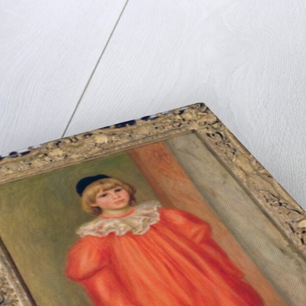 Claude Renoir in a clown costume, 1909 by Pierre Auguste Renoir