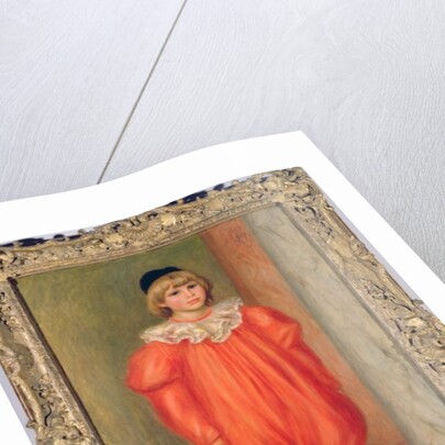 Claude Renoir in a clown costume, 1909 by Pierre Auguste Renoir