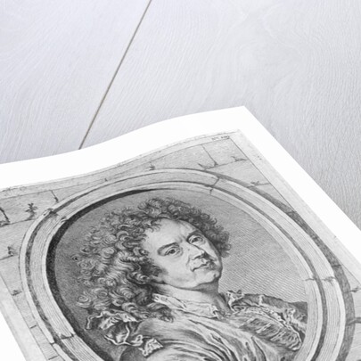 Portrait of Hyacinthe Rigaud, 1752-65 by Ange Laurent de Lalive de Jully