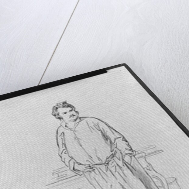 Honore de Balzac by Paul Gavarni