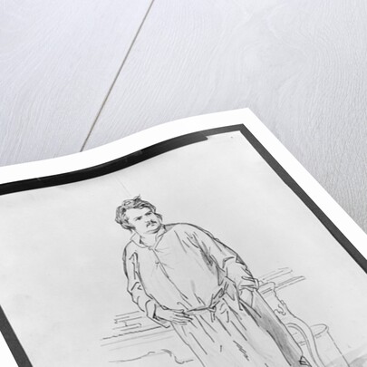 Honore de Balzac by Paul Gavarni
