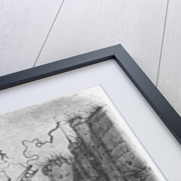 Attacking a castle or a fortified town by Gustave Dore