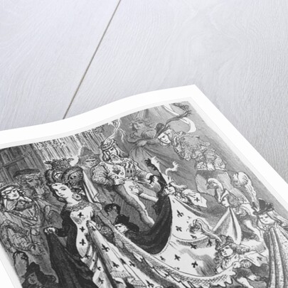 A queen by Gustave Dore