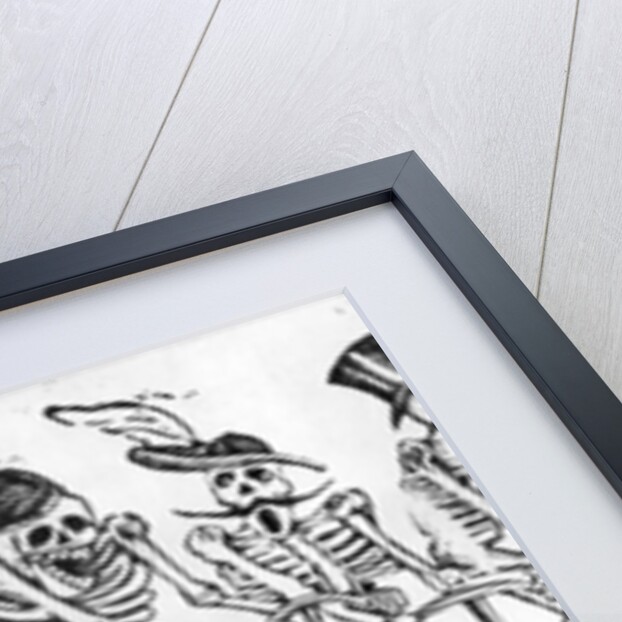20th century Calavera by Jose Guadalupe Posada