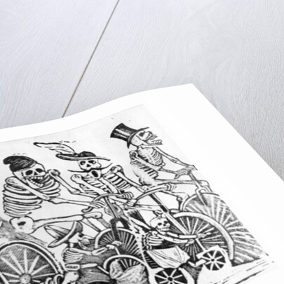 20th century Calavera by Jose Guadalupe Posada