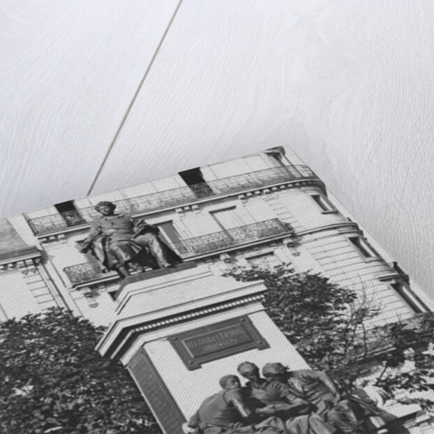 Monument to Alexandre Dumas Pere, 1883 by Gustave Dore