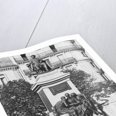 Monument to Alexandre Dumas Pere, 1883 by Gustave Dore