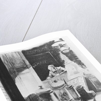 The Pharmacist Homais by French School