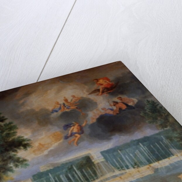 The Groves of Versailles. View of the pool of Neptune and walkway with the Judgement of Paris, 1688-93 by Jean the Younger Cotelle