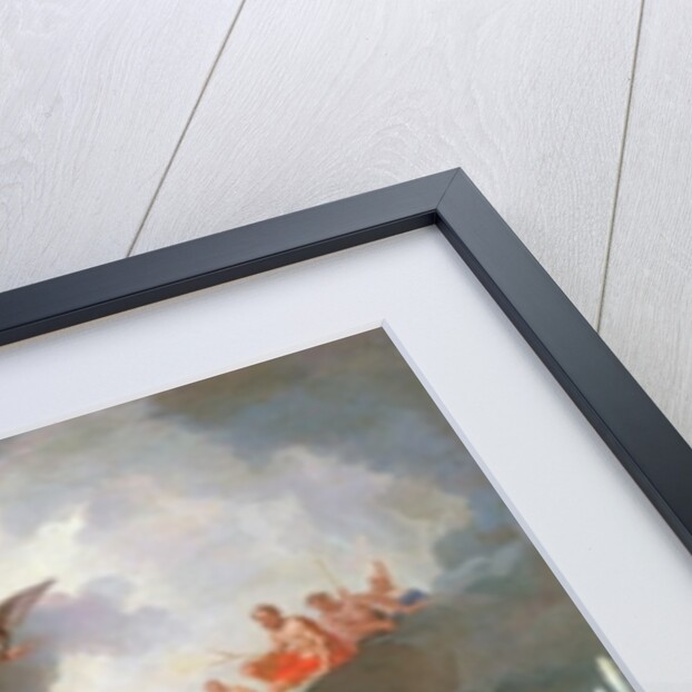 The Groves of Versailles. View of the Dragon Pool and the Pool of Neptune, with Apollo slaying Python by Jean the Younger Cotelle