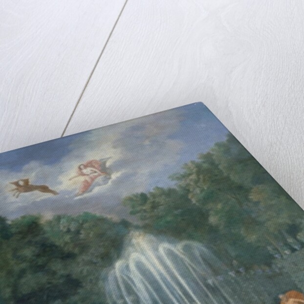 The Groves of Versailles. View of the Star or Mountain of Water with Alph persuing Arethusa by Jean the Younger Cotelle