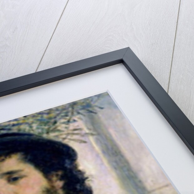 Portrait of Claude Monet 1875 by Pierre Auguste Renoir