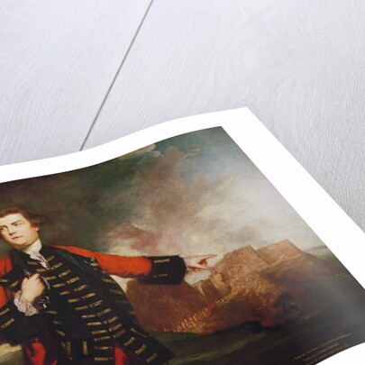 General William Keppel, Storming the Morro Castle, by Joshua Reynolds