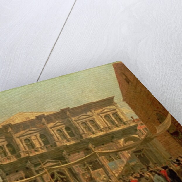 Venice: The Feast Day of Saint Roch, c.1735 by Canaletto