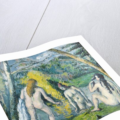 The Three Bathers, c.1879-82 by Paul Cezanne