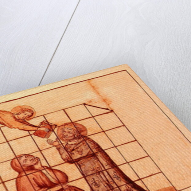 Ms 1779 fol.76v St. Louis imprisoned by French School