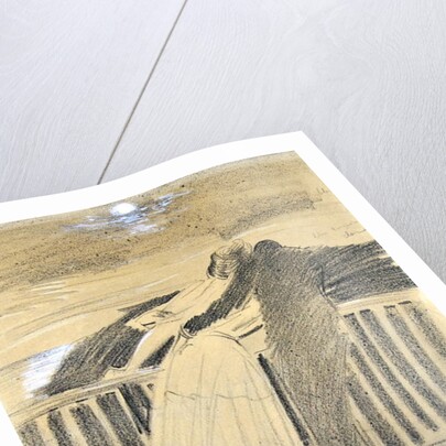 Jeanne Hugo and Jean Charcot at Hauteville House, Guernsey by Paul Cesar Helleu