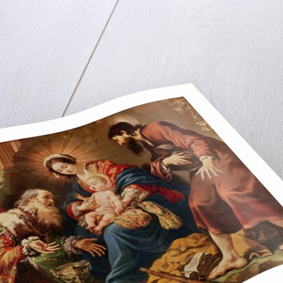 Adoration of the Magi, 1624 by Claude Vignon