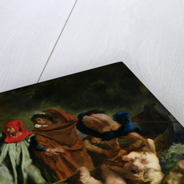 Dante and Virgil in the Underworld, 1822 by Ferdinand Victor Eugene Delacroix