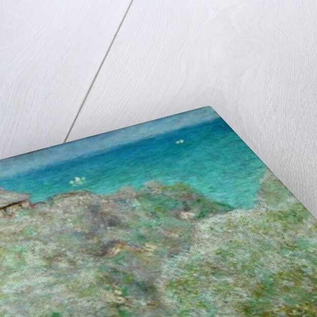 Cliffs at Varengeville, 1897 by Claude Monet