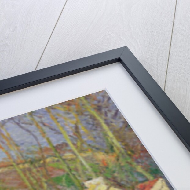 The Red Roofs, or Corner of a Village, Winter, 1877 by Camille Pissarro