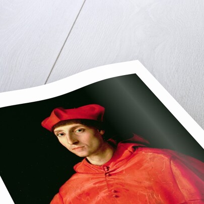 Portrait of a Cardinal by Raphael
