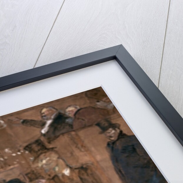 Dancing at the Moulin Rouge: La Goulue and Valentin le Desosse 1895 by Henri de Toulouse-Lautrec