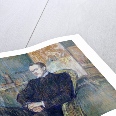 Paul Leclercq 1897 by Henri de Toulouse-Lautrec