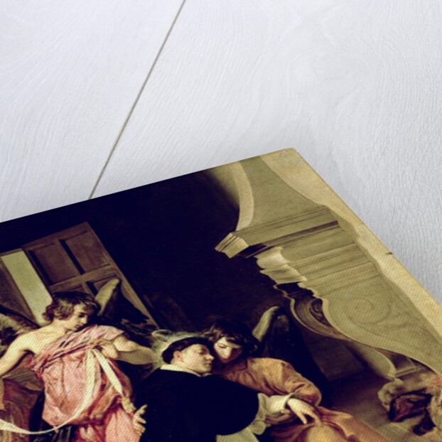 Temptation of St.Thomas Aquinas by Diego Rodriguez de Silva y Velazquez